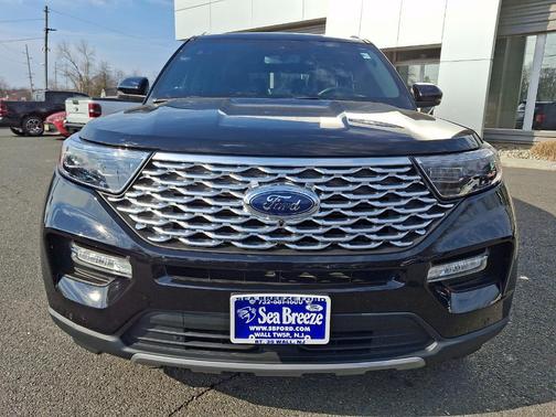 Agate Black Metallic 2023 Ford Explorer Platinum