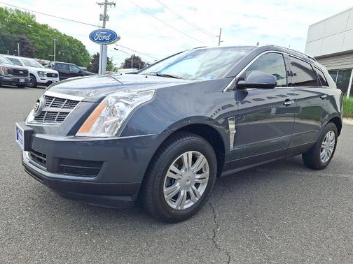 Radiant Silver 2010 Cadillac SRX Luxury Collection