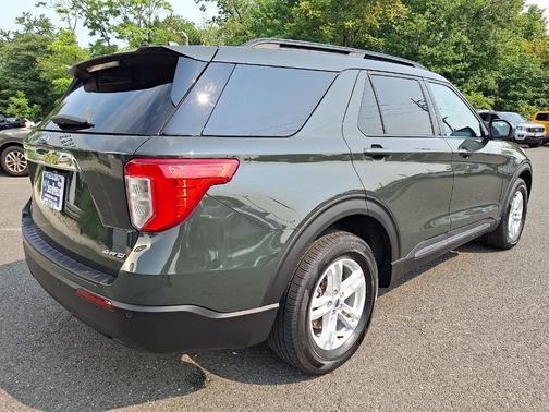 Forged Green Metallic 2023 Ford Explorer XLT