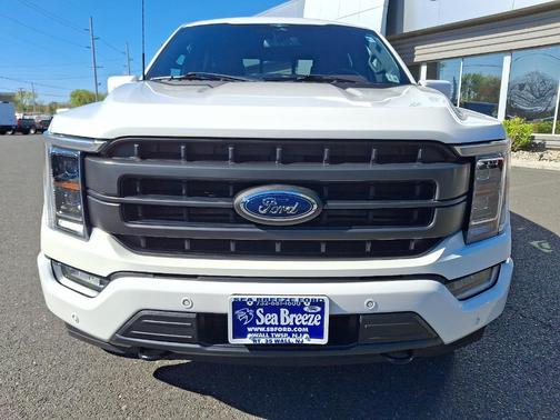 Star White Metallic Tri-Coat 2023 Ford F-150 Lariat