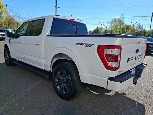 Star White Metallic Tri-Coat 2023 Ford F-150 Lariat