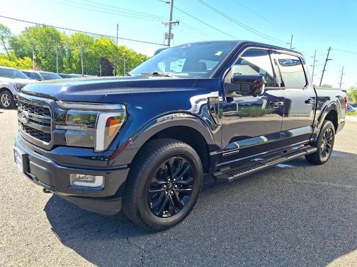 Antimatter Blue Metallic 2024 Ford F-150 Lariat