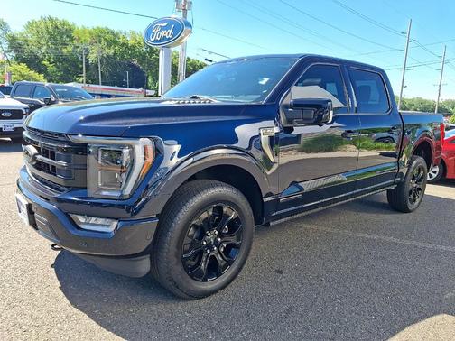 Antimatter Blue Metallic 2023 Ford F-150 Platinum