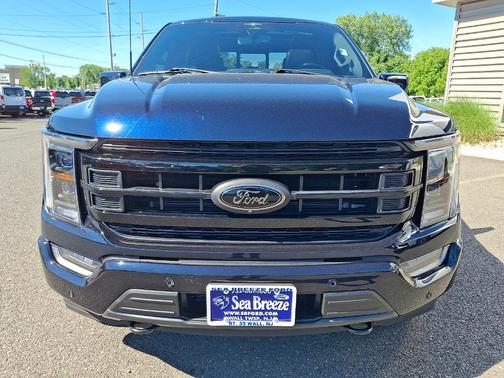 Antimatter Blue Metallic 2023 Ford F-150 Platinum