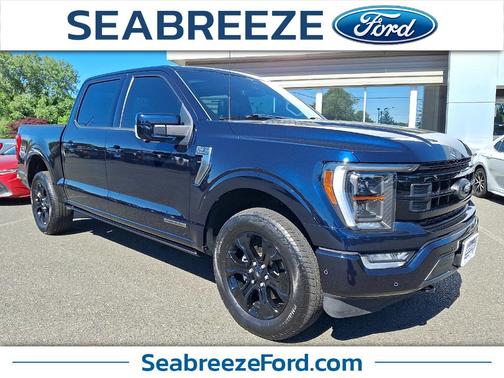 Antimatter Blue Metallic 2023 Ford F-150 Platinum