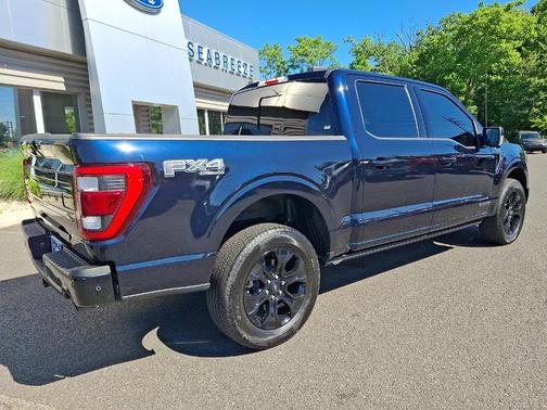 Antimatter Blue Metallic 2023 Ford F-150 Platinum