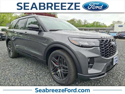 Carbonized Gray Metallic 2026 Ford Explorer ST