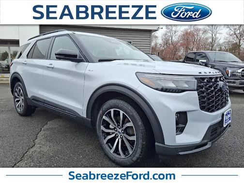 Space White Metallic 2026 Ford Explorer ST-Line