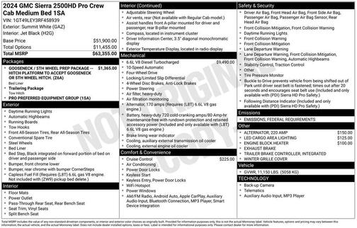 2024 GMC Sierra 2500 Pro