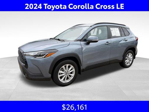 Gray 2024 Toyota Corolla Cross LE