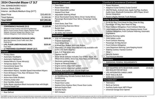 2024 Chevrolet Blazer LT