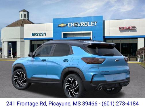 Blue 2026 Chevrolet Trailblazer RS