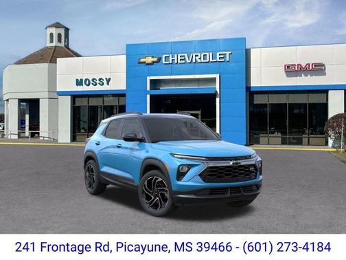 Blue 2026 Chevrolet Trailblazer RS