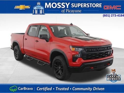 Red 2024 Chevrolet Silverado 1500 Custom Trail Boss