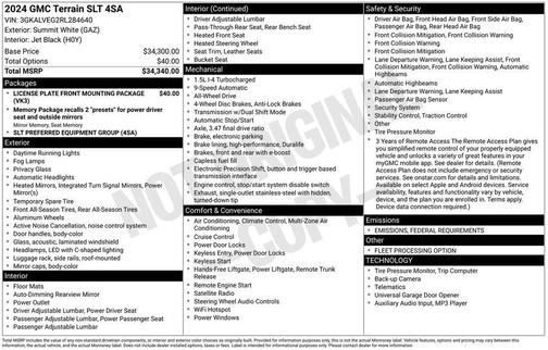 2024 GMC Terrain SLT