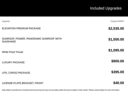 2025 GMC Acadia Elevation