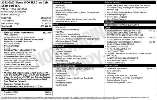 2022 GMC Sierra 1500 SLT