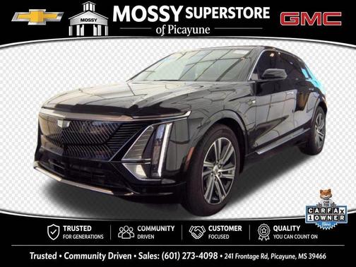 Black 2025 Cadillac LYRIQ Luxury