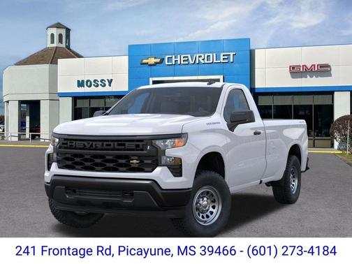 White 2026 Chevrolet Silverado 1500 WT