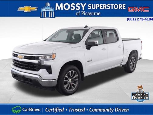 White 2025 Chevrolet Silverado 1500 LT