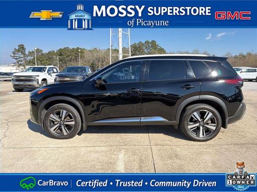 Black 2023 Nissan Rogue Platinum
