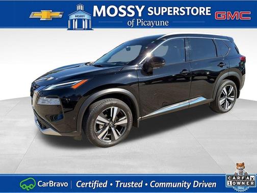 Black 2023 Nissan Rogue Platinum
