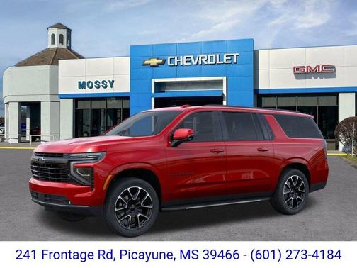 Red 2026 Chevrolet Suburban RST