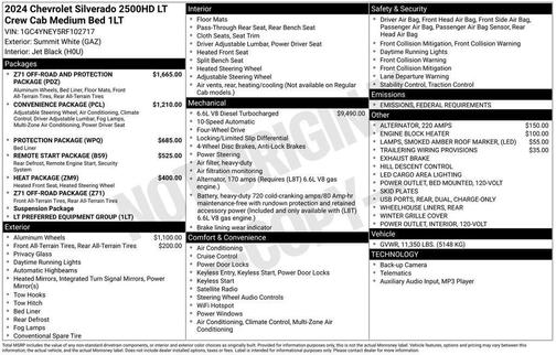 2024 Chevrolet Silverado 2500 LT