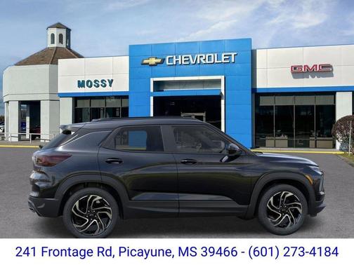 Black 2026 Chevrolet Trailblazer RS
