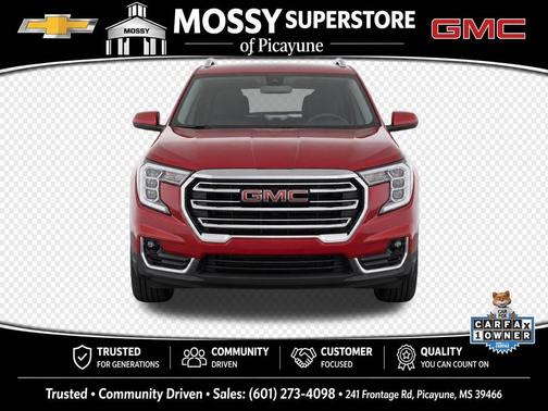Red 2023 GMC Terrain SLT