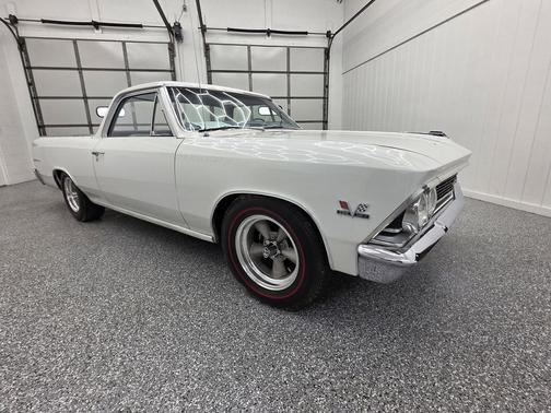 Ermine White 1966 Chevrolet El Camino SS