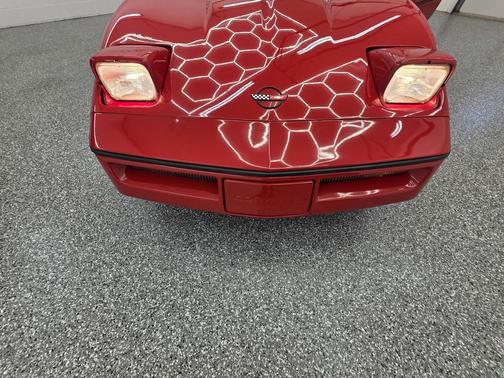 Red 1990 Chevrolet Corvette Base