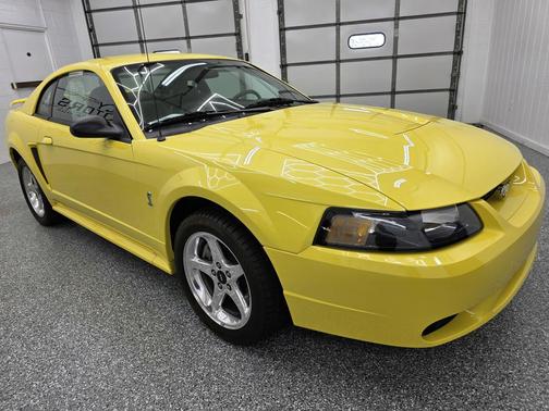 Zinc Yellow 2001 Ford Mustang SVT Cobra