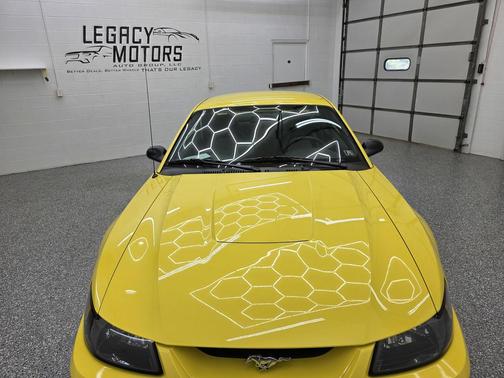 Zinc Yellow 2001 Ford Mustang SVT Cobra