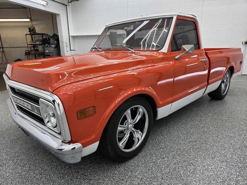 Orange 1969 Chevrolet C10/K10 Base