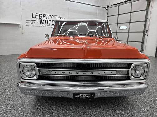 Orange 1969 Chevrolet C10/K10 Base