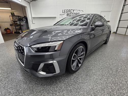 Daytona Gray Pearl Effect 2023 Audi A5 Sportback 45 S Line Premium Plus