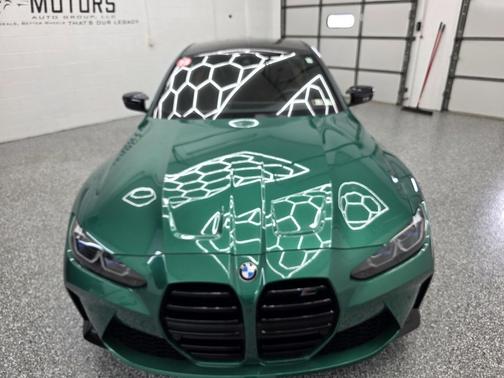 Isle of Man Green Metallic 2023 BMW M3 Competition
