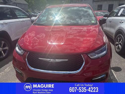 Red 2024 Chrysler Pacifica Touring-L