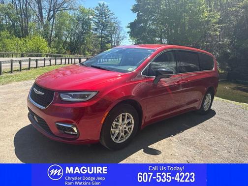 Red 2024 Chrysler Pacifica Touring-L