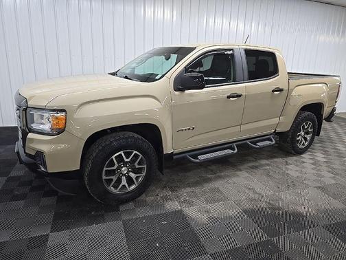 Desert Sand Metallic 2021 GMC Canyon AT4 w/Cloth
