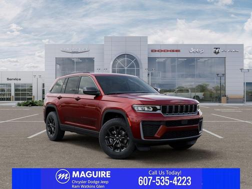 Velvet Red Pearlcoat 2026 Jeep Grand Cherokee Laredo