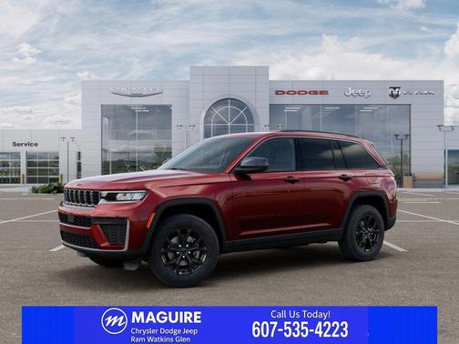 Velvet Red Pearlcoat 2026 Jeep Grand Cherokee Laredo