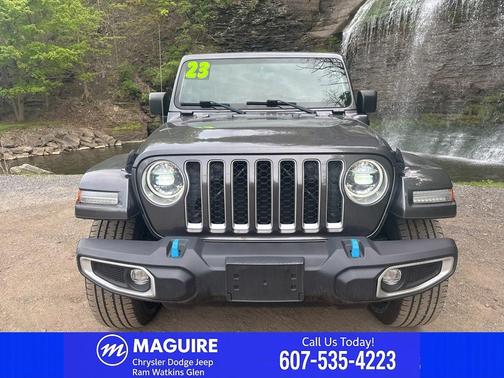 Granite Crystal Clearcoat Metallic 2023 Jeep Wrangler 4xe Sahara