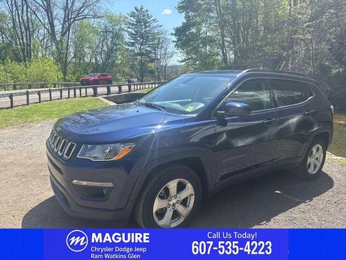 Jazz Blue Pearlcoat 2020 Jeep Compass Latitude