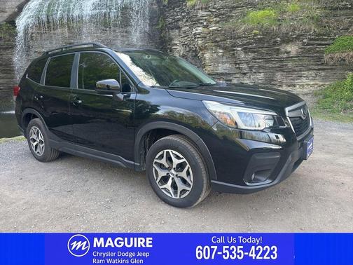 Crystal Black Silica 2021 Subaru Forester Premium