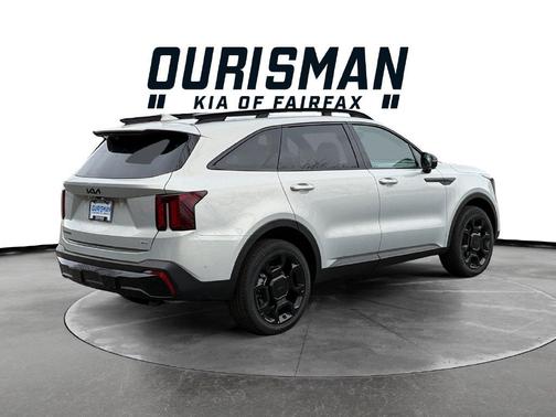 Ivory Silver 2026 Kia Sorento SX Prestige