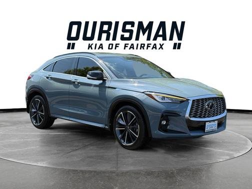 Slate Gray 2023 INFINITI QX55 LUXE