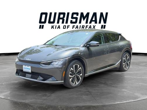 Gray 2023 Kia EV6 Wind
