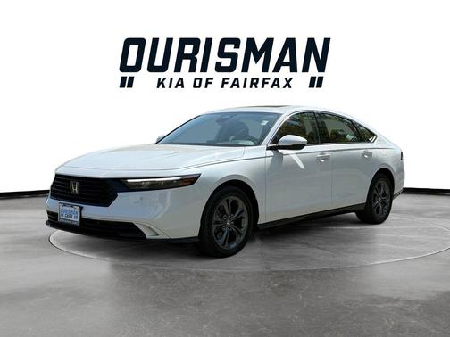 Platinum White Pearl 2023 Honda Accord Hybrid EX-L